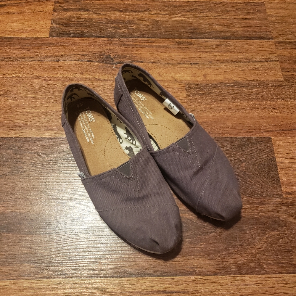 Tom's Canvas Slip On Shoes
